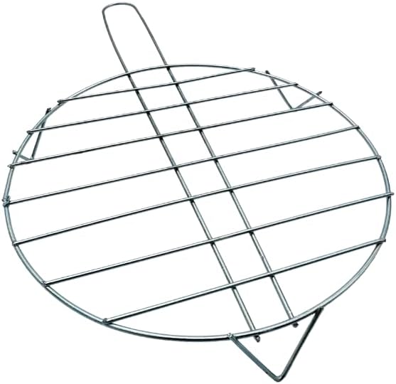 Grill for Arepas, Tortillas, and Pupusas, Aluminm Handheld Stovetop Grill (Small)