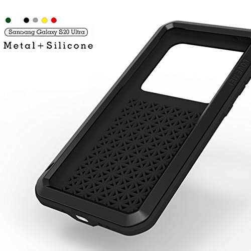 S20 Ultra Metallo Custodia, LOVE MEI Armatura