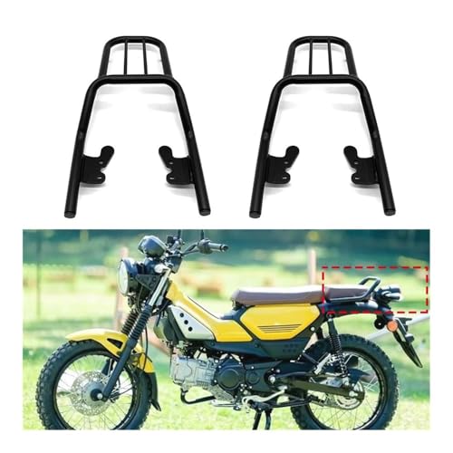 Support de porte-bagages arrière pour moto PG-1 robuste en acier