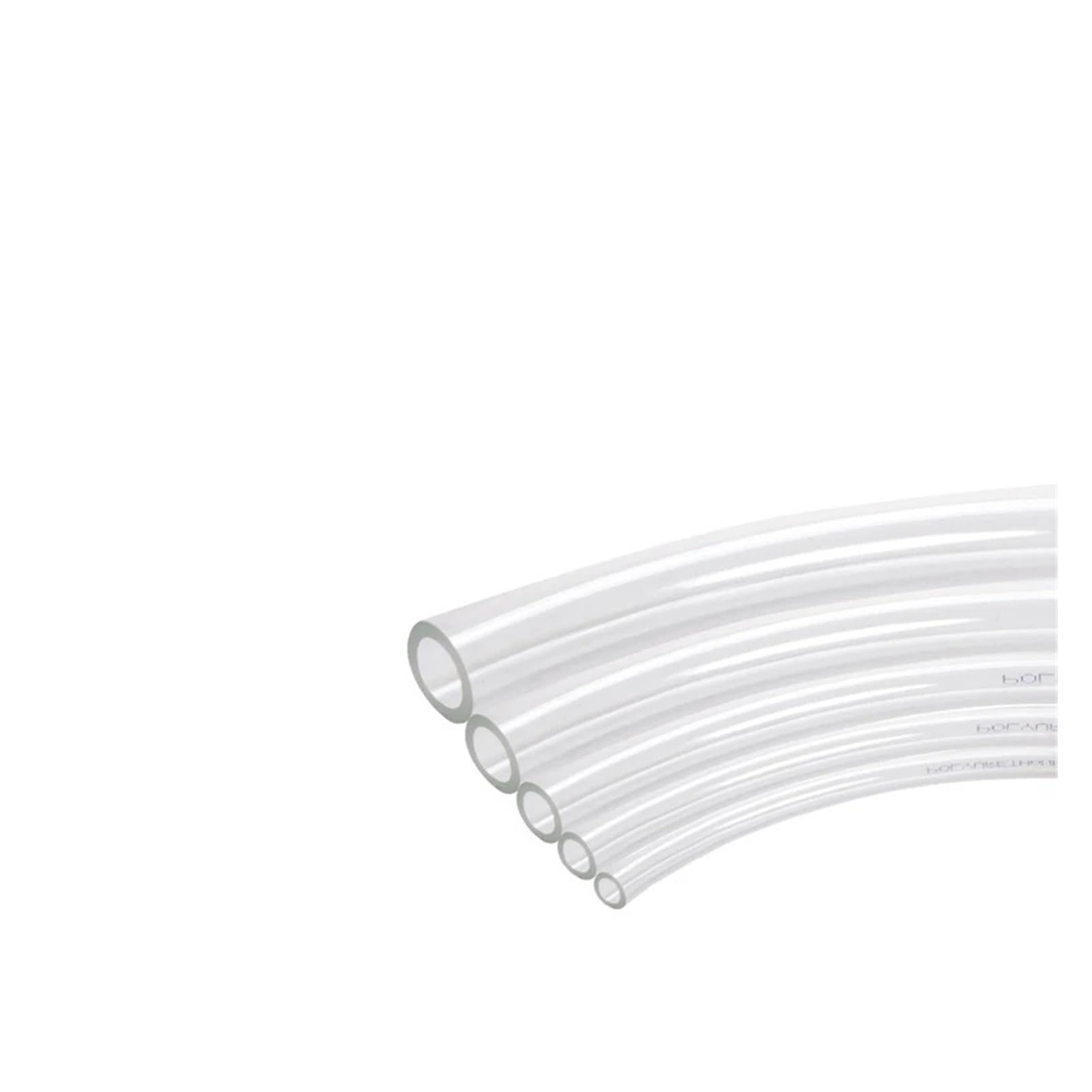 Manguera de PU, tubo neumático, manguera de aire, tubo de poliuretano, 4 mm, 6 mm, 8 mm, 10 mm, 12 mm, 1 m, 2 m, 5 m, 10 m, 20 m(Transparent,20M_OD 12MM XID 8MM)
