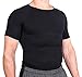 Produktbild Esteem Apparel Herren-Kompressions-Shirt, schlankmachend, Brust, Body Shaper, Schwarz, Klein