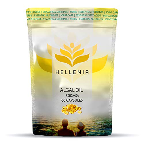 Buy Hellenia DSM Algal Oil 500mg Vegan Omega 360 s UK Manufactured