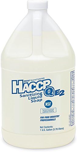 Best Sanitizers SO10003 HACCP Q E2 Sanitizing Liquid Soap, 1 gal