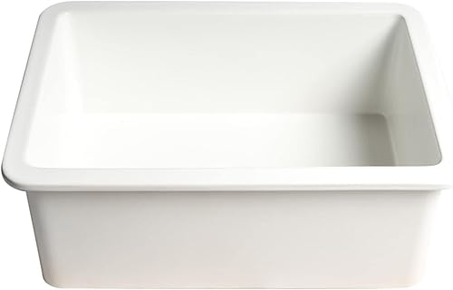 Miniatura 4 de ALFI ABF2718UD-W Fregadero de cocina, color blanco