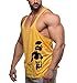 YeeHoo Men's Gym Stringer Tank Tops Y-Back Workout Muscle Tee Sleeveless Fitness Bodybuilding T Shirts