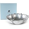 Arthur Court Designs Aluminum Fleur-De-Lis Serving Salad Food Bowl Classic Southern Style Decor 10 inch Diameter