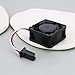 ECSiNG 3Pin Equipment Cooling Fan 109P0424H6D21 A90L-0001-0385 24V 0.07A Compatible with Sanyo