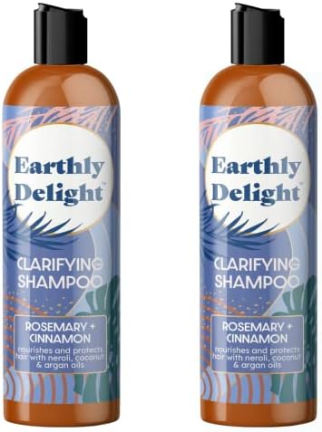 Lafe's Earthly Delight | Clarifying Shampoo formerly Tropical Rain - 2 Pack - 16oz Each | Ideal for Normal to Oily Hair | Safe for Color Treated Hair | Packaging May Vary