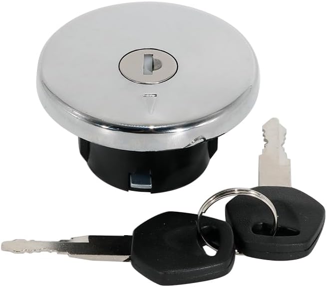 Fuel Tank Cap 44200-24820 44200-24B00 Gas Cap for Suzuki VS1400 Intruder 1400, VS1400 Boulevard S83, TR50 Street Magic for Suzuki LS400 LS650 Savage, LS650 Boulevard S40, LS650BL