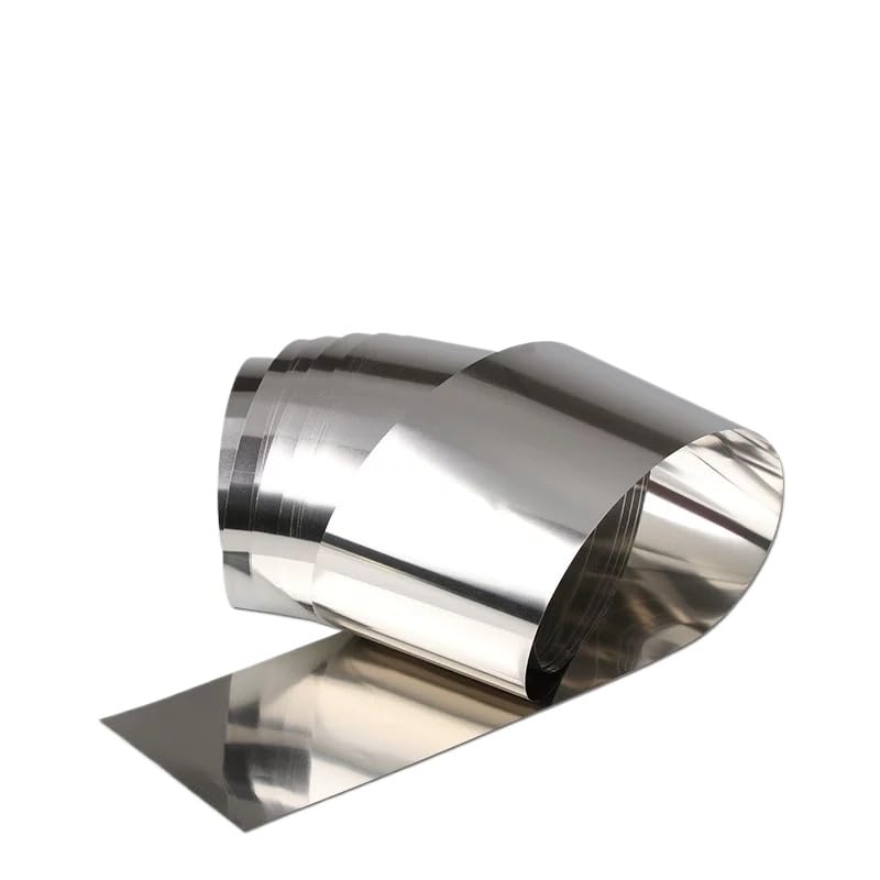 Stainless Steel 304 Fine Plate Sheet Hardware Foil Strip for Size 0.01-1mm Pack of 1Meter (1,0.1mm x 150mm)
