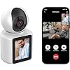 Two Way Pet Camera with 2.8 inch HD Screen, 1080P Video Calling Camera for Indoor Home Security, Indoor Home Nanny/Dog/Baby Security Device with Phone App