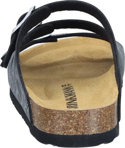 Unisex Mule Loafer, Black, 11 US Women3