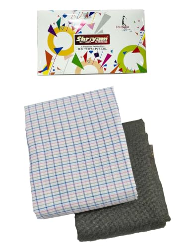 Image of Checkered Shirt Pant Combo Pack (Checks, Free Size, Full Fabric)
