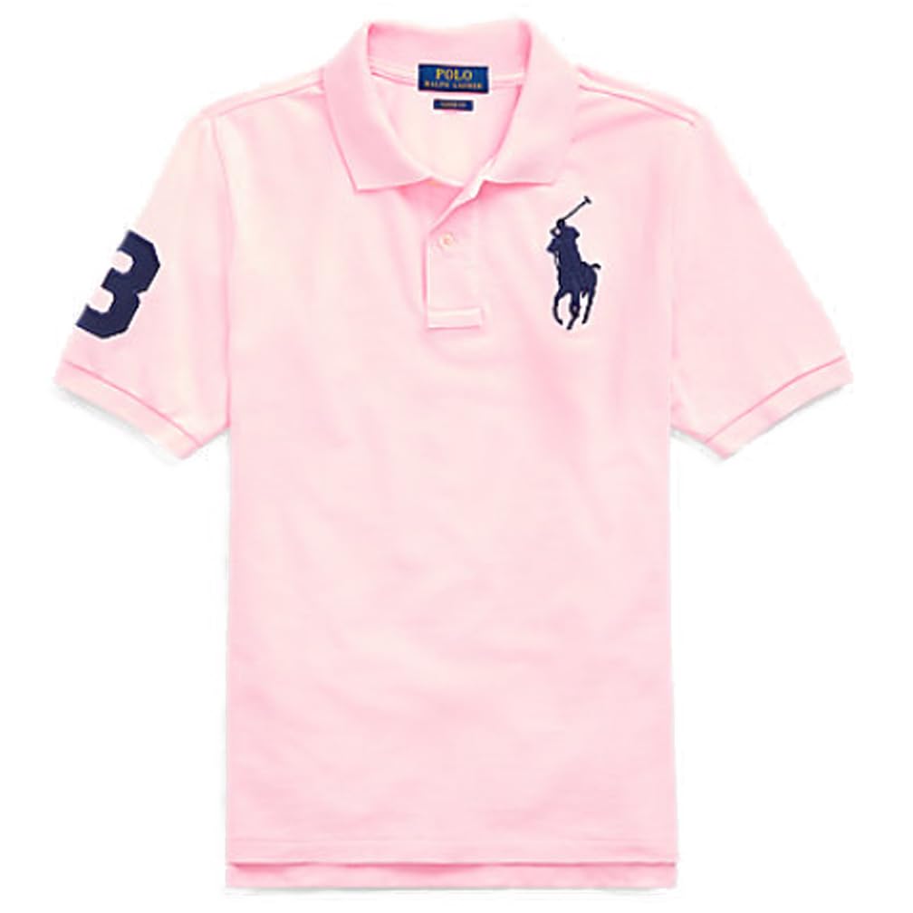 Polo Ralph Lauren ビッグポニー ポロシャツ ピンク M 3 Amazon.co.jp: POLO RALPH LAUREN ボーイズ ビッグポニーロゴ