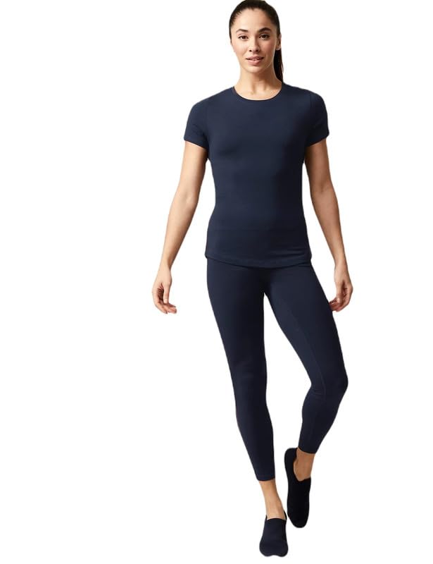 Marks & Spencer Goodmove Womens Solid High Rise Regular Fit Legging