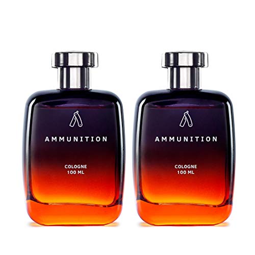 Ustraa Cologne Spray Ammunition for Men, 100ml (Pack of 2)