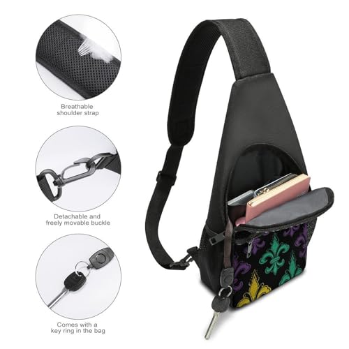 Bolso tipo sling deportivo de gran capacidad para viaje miniatura 4
