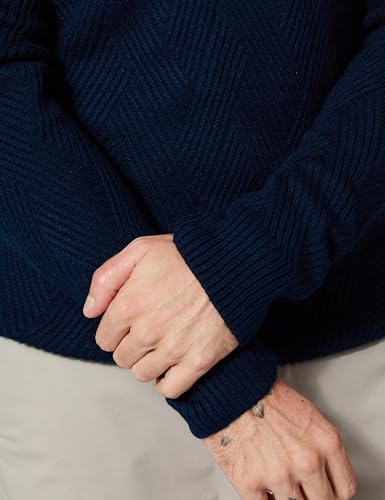 Image of Amazon Brand - Symbol Men's Casual Acrylic Crew Neck Sweater (Available in Plus Sizes)