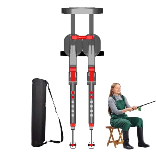 Siège ergonomique de jambe portable avec attelle invisible