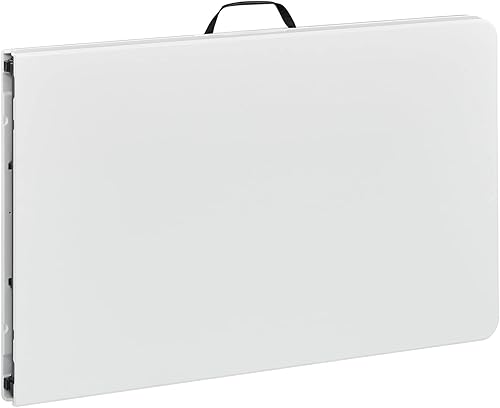 Miniatura 5 de MIHAL Mesa de resina plegable de 8 pies granito blanco