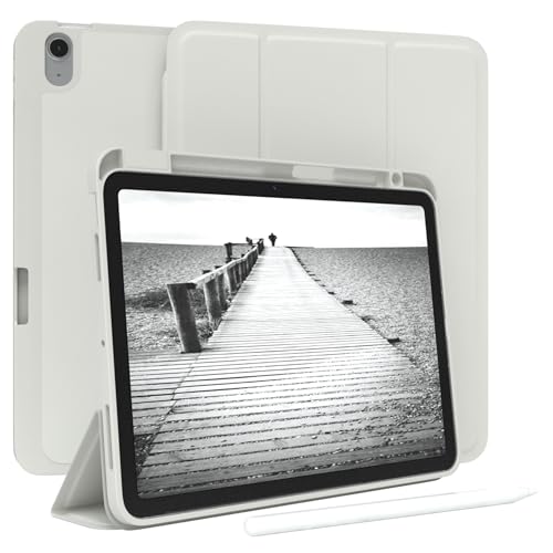 Smartcase iPad Air 11 M3 pliable avec fonction auto sleep wake up gris