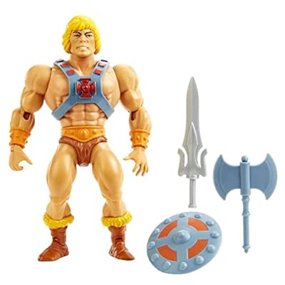Masters of the Universe (Masters del Universo Orígenes) Figura He-Man, muñeco articulado de juguete (Mattel HGH44) | Ya disponible en tu tienda friki favorita! En mundofriki.es!