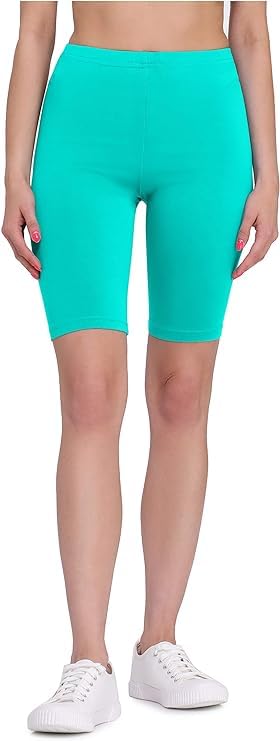 Image of DIVING DEEP Womens Slip Shorts for Under Skirt Shorts for Women & Girls High Waisted Women's Shorts | Stretchable Skin Fit Shorties Tights for Women & Girls | Cycling Shorts for Women