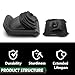GRAND ORANGE 4x4 Transfer Case Manual Shifter Boot, Compatible with Ford F250 F350 Super Duty 6.0L 1999-2007 F81Z7277BC, F81Z-7277-BC Black Rubber Transmission Gear Shift Boot