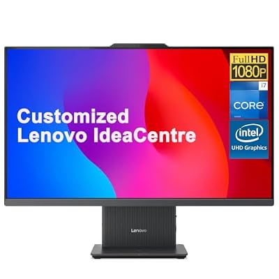 iCarp Customized Desktop Made with Lenovo IdeaCentre AIO Desktop 27" FHD Touchscreen (99% sRGB) Intel 10-core i7-13620H (>Ultra 9 185H) 16GB/32GB/64GB RAM 512GB/1TB/2TB SSD Type-C Harman Win11