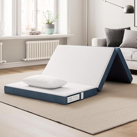 LINSY LIVING Twin Folding Mattress Cover