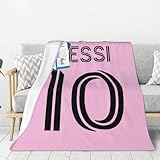Soccer Fleece Throw Blanket, Anti-Pilling Flannel Soft Micro Fleece Blanket for Chair Bedroom Living Room Sofa Bed Outdoor60 x50