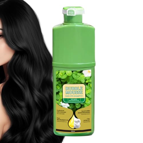 Color Hair Dye | Tinte para el cabello saludable 500 ml | Espuma vegetal de larga duración para el baño diario viaje cabelludo barba al aire libre casa mujeres hombres