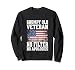 Military Veteran Funny American Flag Grumpy Old Vet Sweatshirt