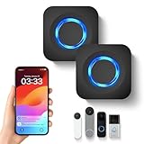 WIFI Wireless Doorbell Chime Compatible with Ring, Nest,...