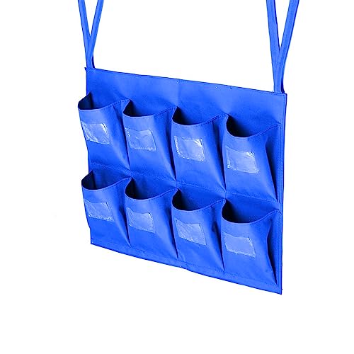 Image of Replacement Janitorial Bag, Waterproof Thickened Commercial 8-Pocket Housekeeping Organizer, Fits Any Cart, Used for Material Storage Transport