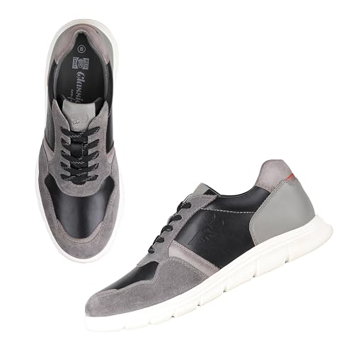 Image of Red Chief|Men|Lace-Up|Casual|Oxford Shoes|White /Grey