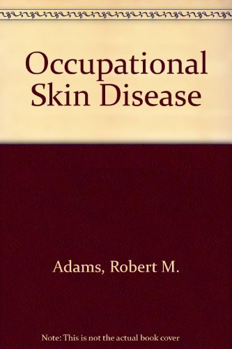 Occupational Skin Disease 0808914944 Book Cover