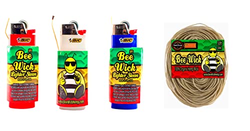 Hemp Wick Sleeve Spool Bundle- 50Ft Spool With 3 Lighter Sleeves (8Ft Ea)… #TOP6
