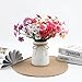 7Queen 6Bundles Artificial Flowers for Outdoor,No Fade Fake Plastic Flowers Faux Plants for Decoration Hanging Planters Indoor Outside Garden Porch Window Box Home Wedding Farmhouse (6)