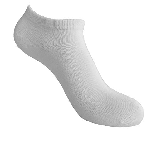 Rambutan Kids Comfort Seam Plain Color Rayon made from Bamboo School No Show Low Cut Ankle Socks (3 Pack)4