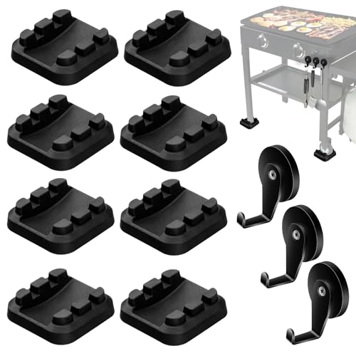 8 piezas niveladores para parrilla compatibles con Black st-one miniatura 1