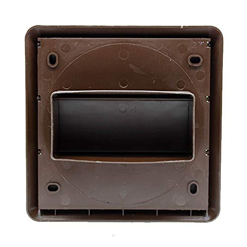 Kair Brown Gravity Grille with Rectangular 110x54mm Rear Spigot - Image 2