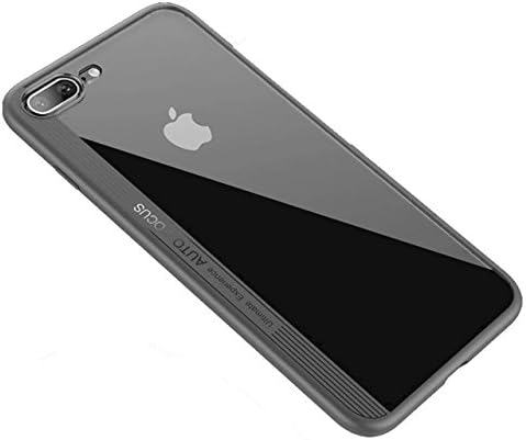 Seabaras iPhone X Case, Ultra Slim Plating Transparent Hard PC for iPhone X (Red)