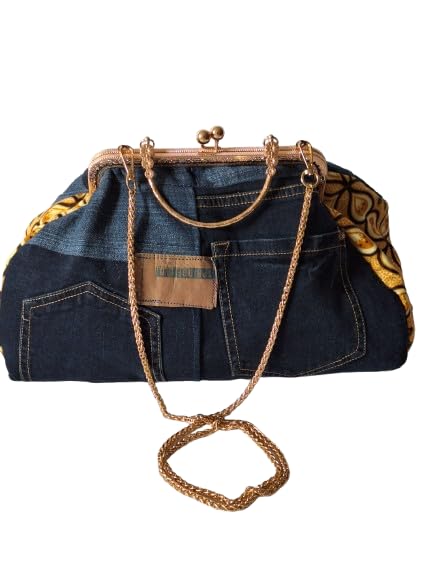 Sac a main en jeans recycles durable pour eviter la mode jetable