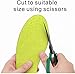 Dr. Foot's Arch Support Insoles, Help Against Plantar Fasciitis, Metatarsal and Heel Pain, Diabetic Anti-Sweat Foam Comfortable Insoles for Shock Absorption (L | 7~12 US Men's, Black)