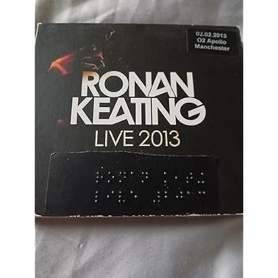 Ronan Keating Live 02 Apollo Manchester 2013 Double CD