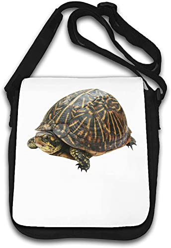 Sac à bandoulière pour casque blanc rigide en forme de tortue mignonne antichoc avec bandoulière