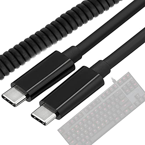 Câble de clavier mécanique Type C double tressage anti-nœud haute durabilité