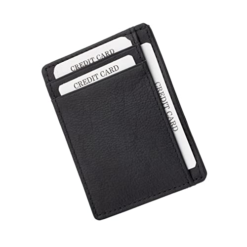 Image of MAESTRA Leather Unisex Travel Accessory- Travel Wallet(Crow Black)