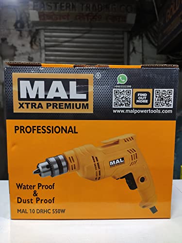 Image of MAL 10MM Electric Drill DUST and Water Proof